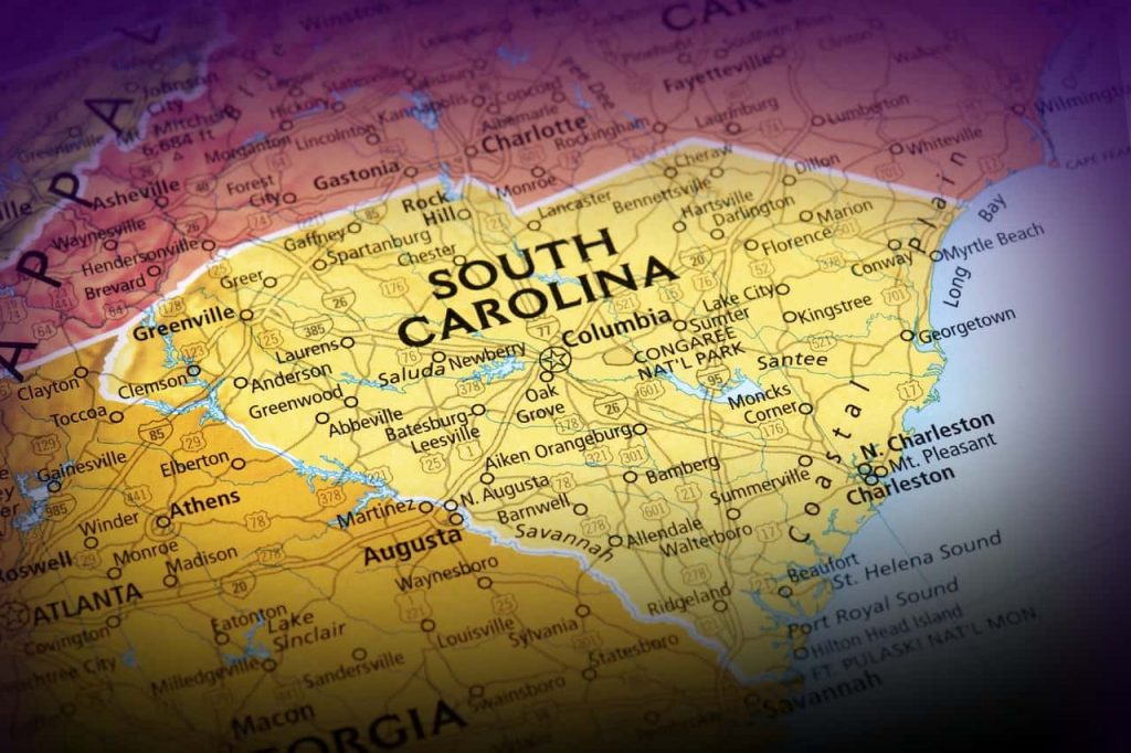 Oconee County Pest Control 3 south carolina, sc, sc map